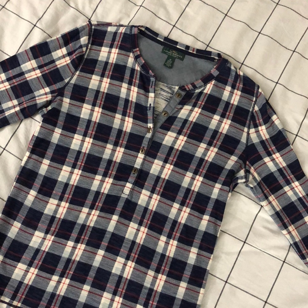 Plaid Long Sleeve Shirt